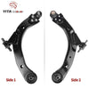 YITAMOTOR® 2005-2010 Chevy Cobalt HHR FE1 Front Lower Control Arms & Ball Joints - YITAMotor