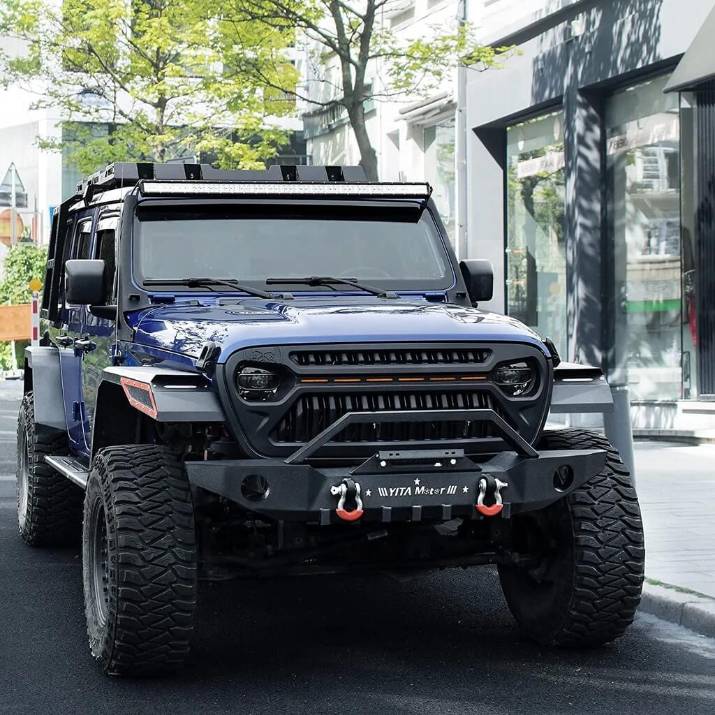 Jeep Wrangler front bumper