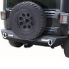 Jeep Wrangler rear bumper display