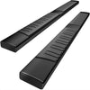 YITAMOTOR® 6" Running Boards For 15-24 Ford F150 Super Cab, 17-24 Ford F250 F350 SuperCab Aluminum Black Side Steps Nerf Bars