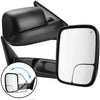 YITAMOTOR® Tow Mirrors 02-08 Dodge RAM 1500 03-09 Dodge RAM 2500 3500 Power Heated Dual Lenses Flip-Up Side Mirror