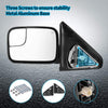 YITAMOTOR® Tow Mirrors 02-08 Dodge RAM 1500 03-09 Dodge RAM 2500 3500 Power Heated Dual Lenses Flip-Up Side Mirror