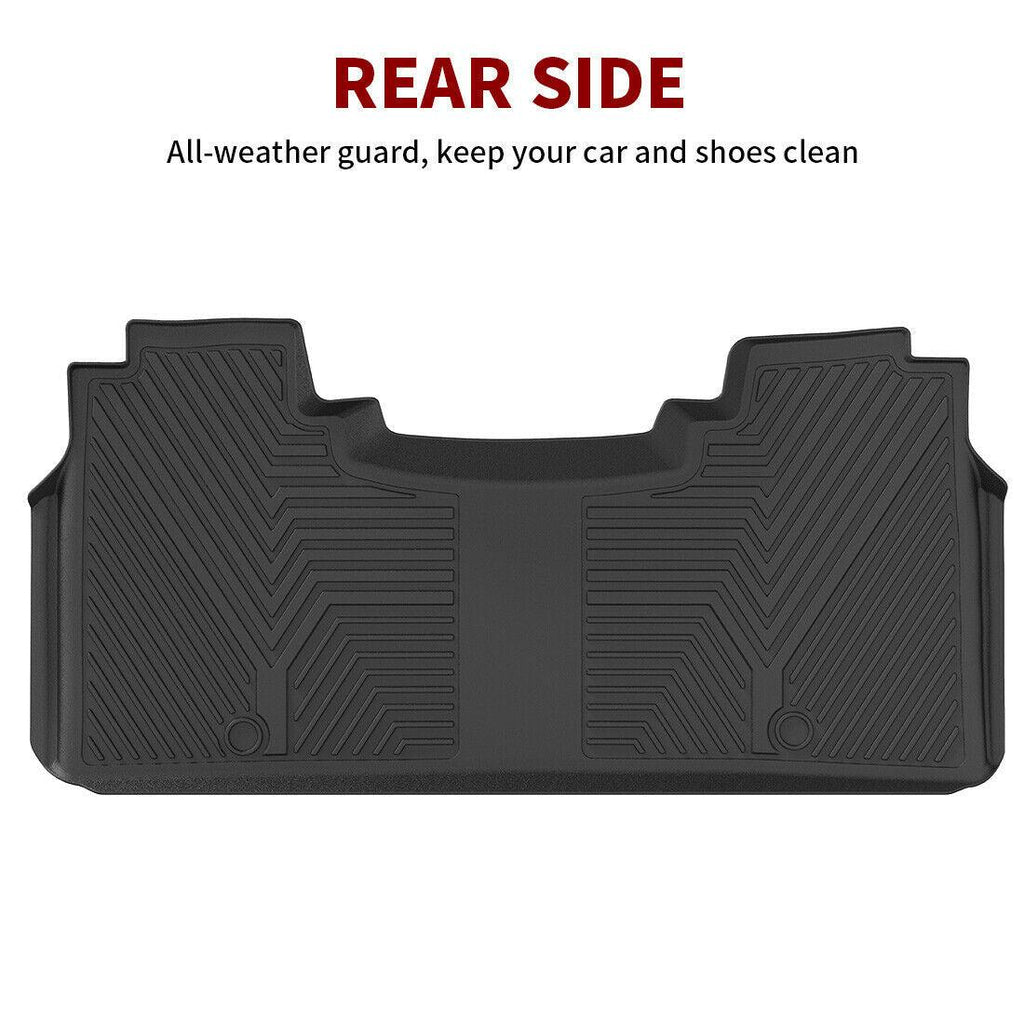 YITAMOTOR® For 2019-2025 Dodge Ram 1500 Crew Cab Floor Mats 1st 2nd Row Rubber Liner