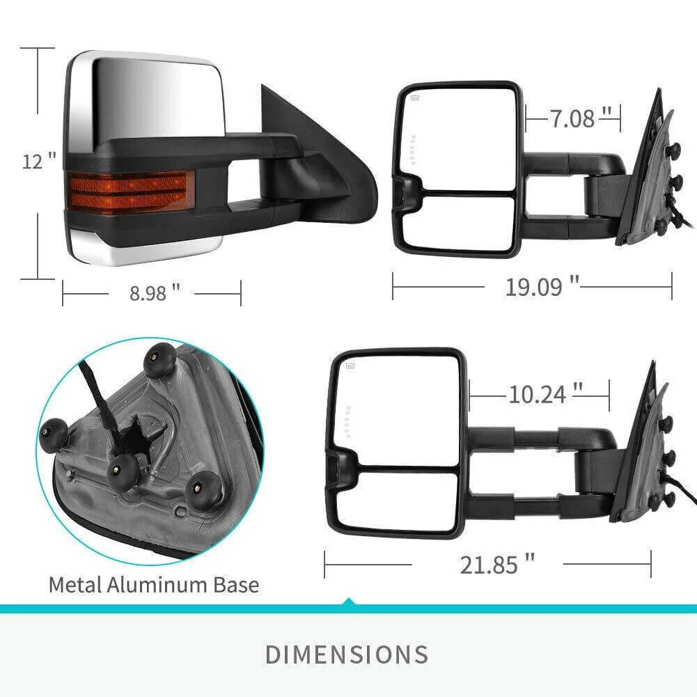 YITAMOTOR-2014-2018-Chevy-Silverado-GMC-Sierra-Extendable-Tow-Mirrors