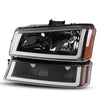 YITAMOTOR® LED DRL 2003-2007 Chevy Silverado Headlights