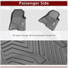 YITAMOTOR® 2019-2022 Dodge Ram 1500 Crew Cab New Body Floor Mats passenger side details