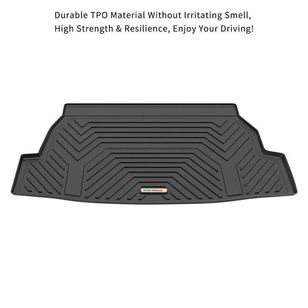 YITAMOTOR®  2019-2024 Toyota RAV4 Cargo Mat Rear Trunk Floor Liner (Fit Behind 2nd Row Seating)