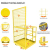 YITAMOTOR® 43"x45"Forklift Safety Cage Basket Safety Cage 2 Person Work Platform 1400 LBS0