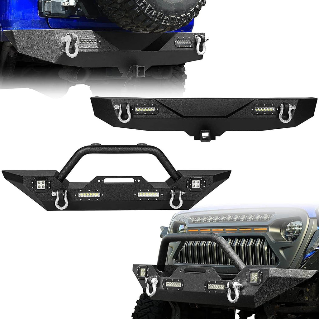  Jeep Wrangler front rear bumper