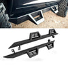 Running Boards for 2007-2018 Jeep Wrangler JK 4 Doors, Black Powder Coating Side Steps Nerf Bars - YITAMotor