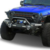 YITAMOTOR-18-22-Jeep-Wrangler-JL/ 20-22-Jeep-Gladiator-Rock-Crawler-Front-Bumper