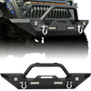 YITAMOTOR-18-22-Jeep-Wrangler-JL/ 20-22-Jeep-Gladiator-Rock-Crawler-Front-Bumper