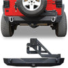 YITAMOTOR-07-18-Jeep-Wrangler-JK-JKU-Rubicon-Sahara-Sports-Rear-Bumper-with-Tire-Carrier- 2"-Hitch-Receiver