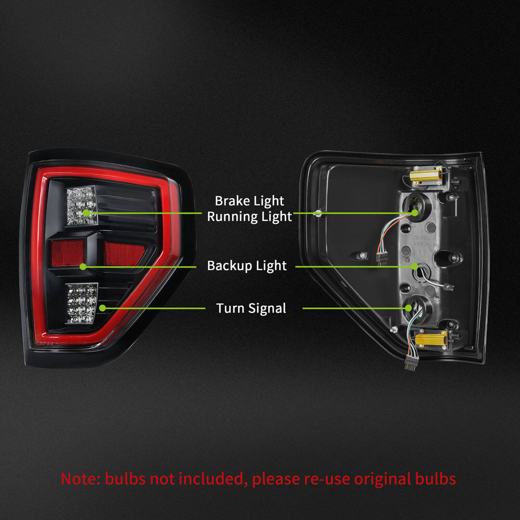 2009-2014 Ford F-150 taillights