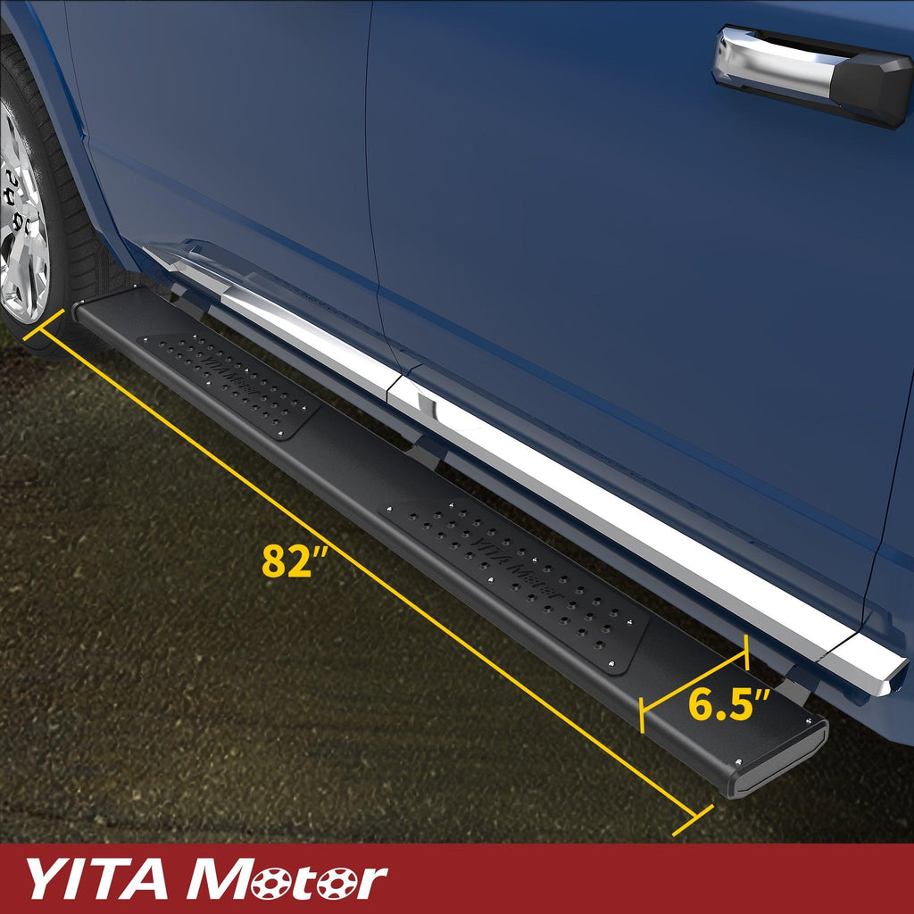 YITAMOTOR® 09-22 Dodge Ram Crew Cab 6" Running Boards Nerf Bars / Side Step (Incl.19-22 Classic) - YITAMotor