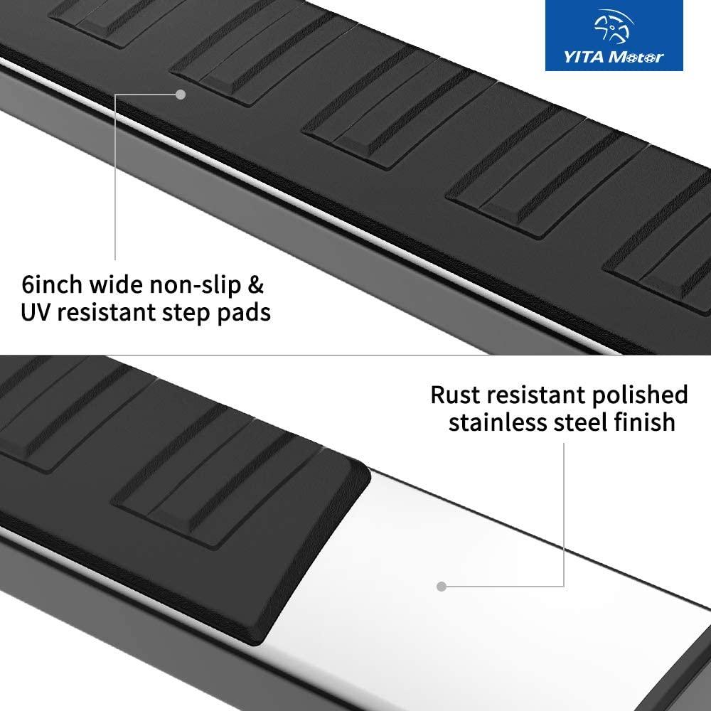 YITAMOTOR® 2015-2022 Chevy Colorado/GMC Canyon Running Boards for Crew Cab 6" Side Steps Bars - YITAMotor