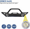 Jeep-Wrangler-front-bumper-20W-LED-lights