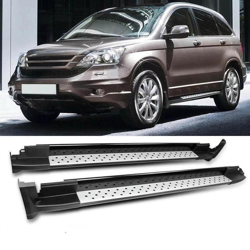 YITAMOTOR® 2007-2011 Honda CRV CR-V Aluminum Running Boards Nerf Bars Side Steps Black - YITAMotor