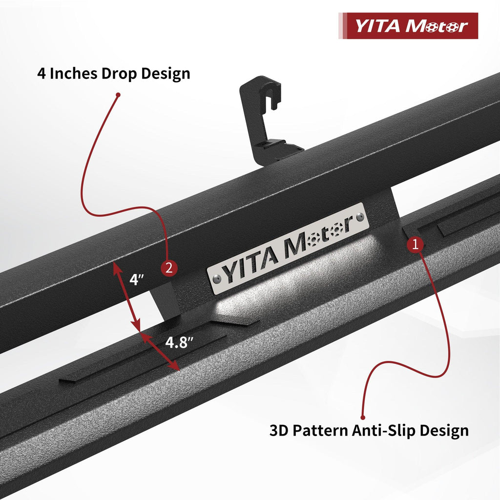 Running Boards 2007-2018 Silverado/GMC Sierra anti-slip design