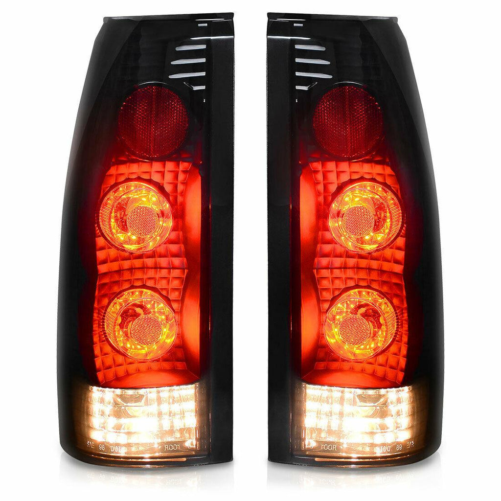 YITAMOTOR® 1988-1998 Chevy GMC C/K C10 Silverado Blazer Tahoe Tail Lights Pair - YITAMotor